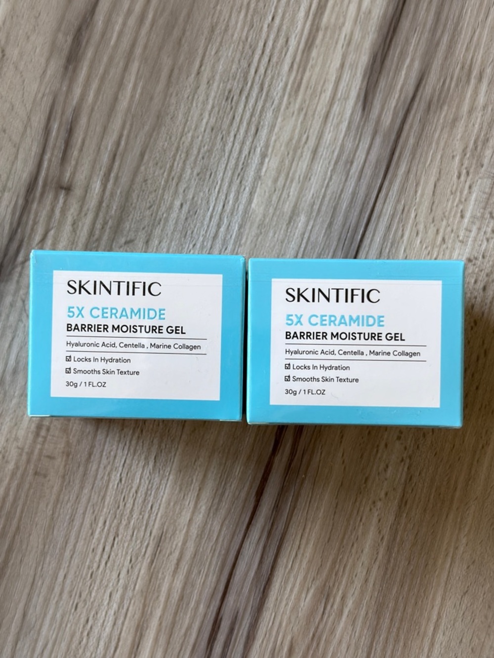 (Two) Skintific 5X Ceramide Barrier Moisture Gel - Aqua